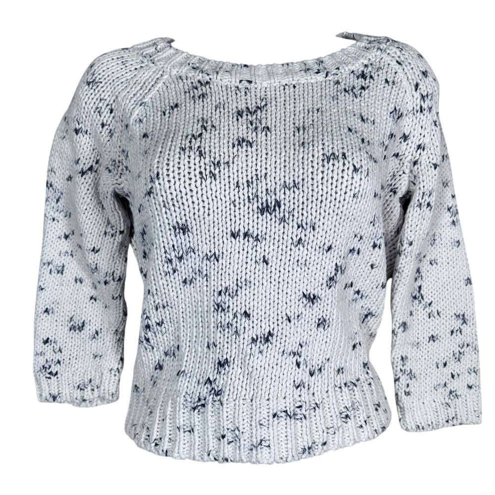 American Eagle Y2K Sweater Top Cotton Women's Small Chunky Knit Cottagecore Soft